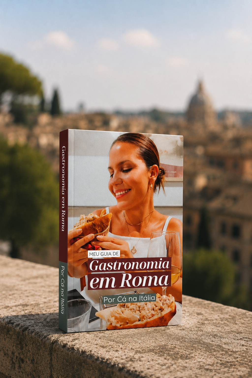 Capa Guia Gastronômico de Roma